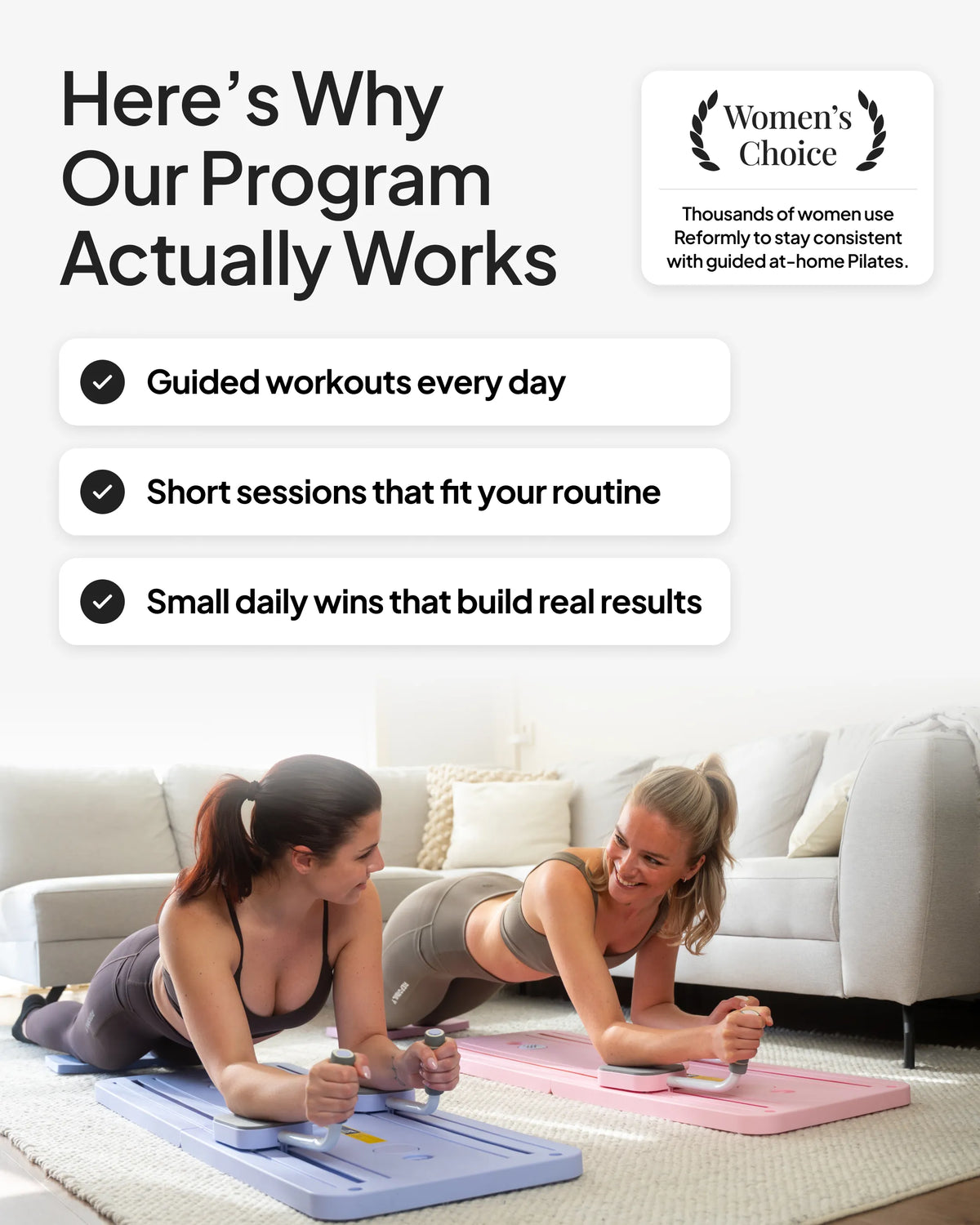 Reformly board + 30-Day Plan