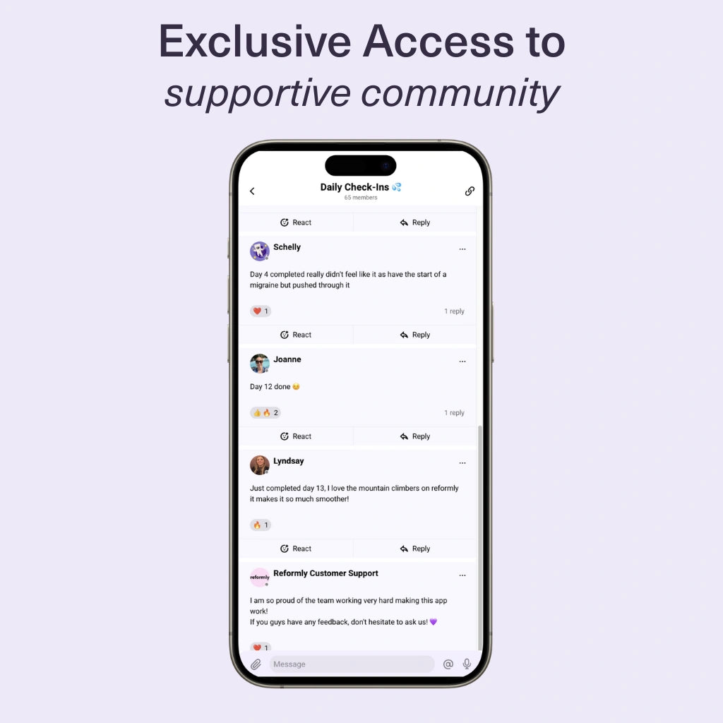 Reformly+ App Membership
