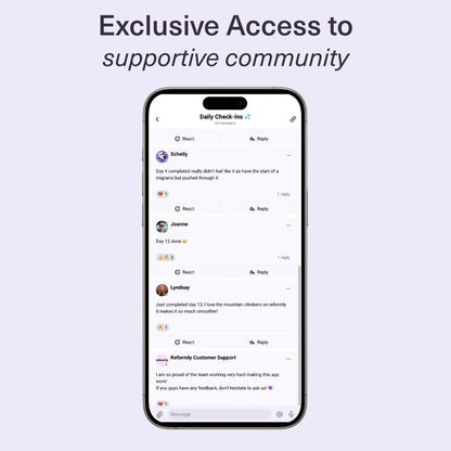 Reformly+ App Membership