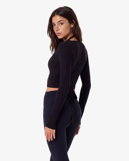 Serene Wrap Top