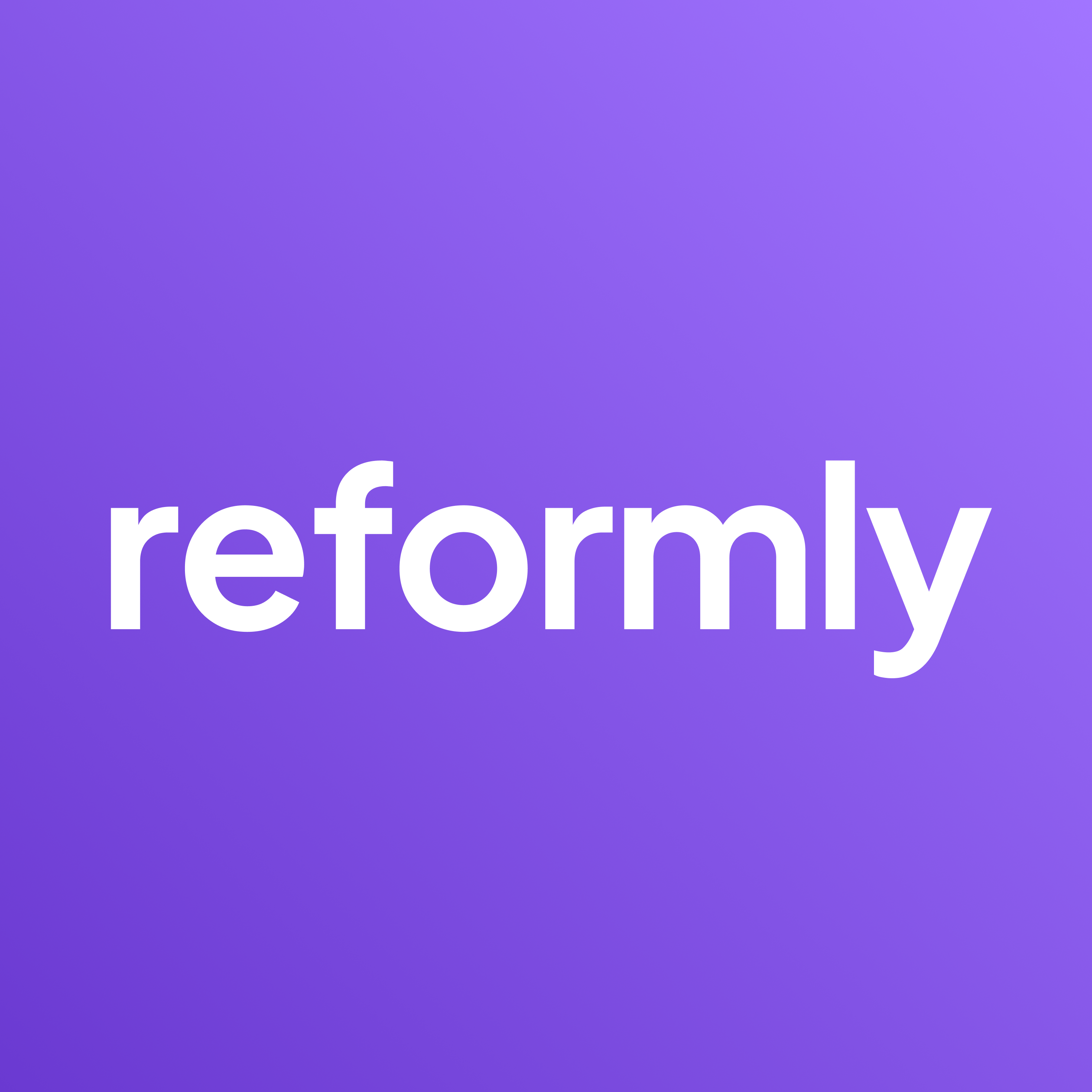 The picture reformly.com shows when its homepage is shared