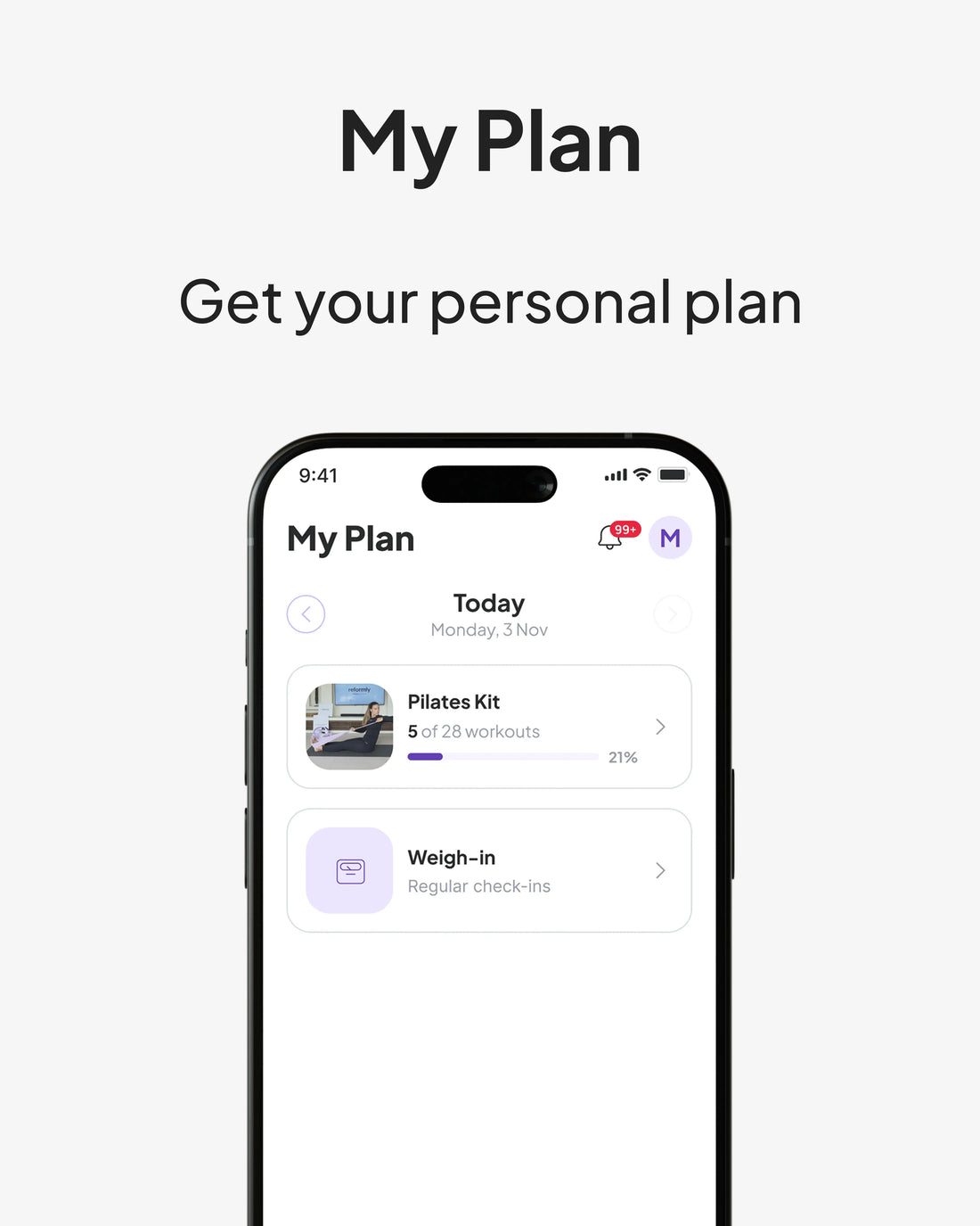 Reformly+ App Membership