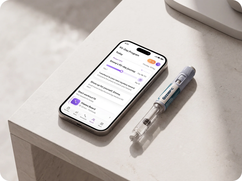 A 90-DAY PLAN BUILT FOR YOUR BODY AND YOUR MEDICATION