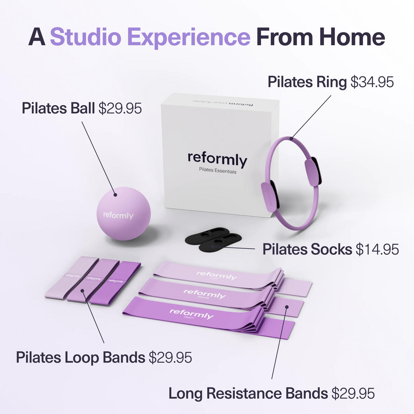 Pilates Essentials Kit + 28-Day Pilates Challenge