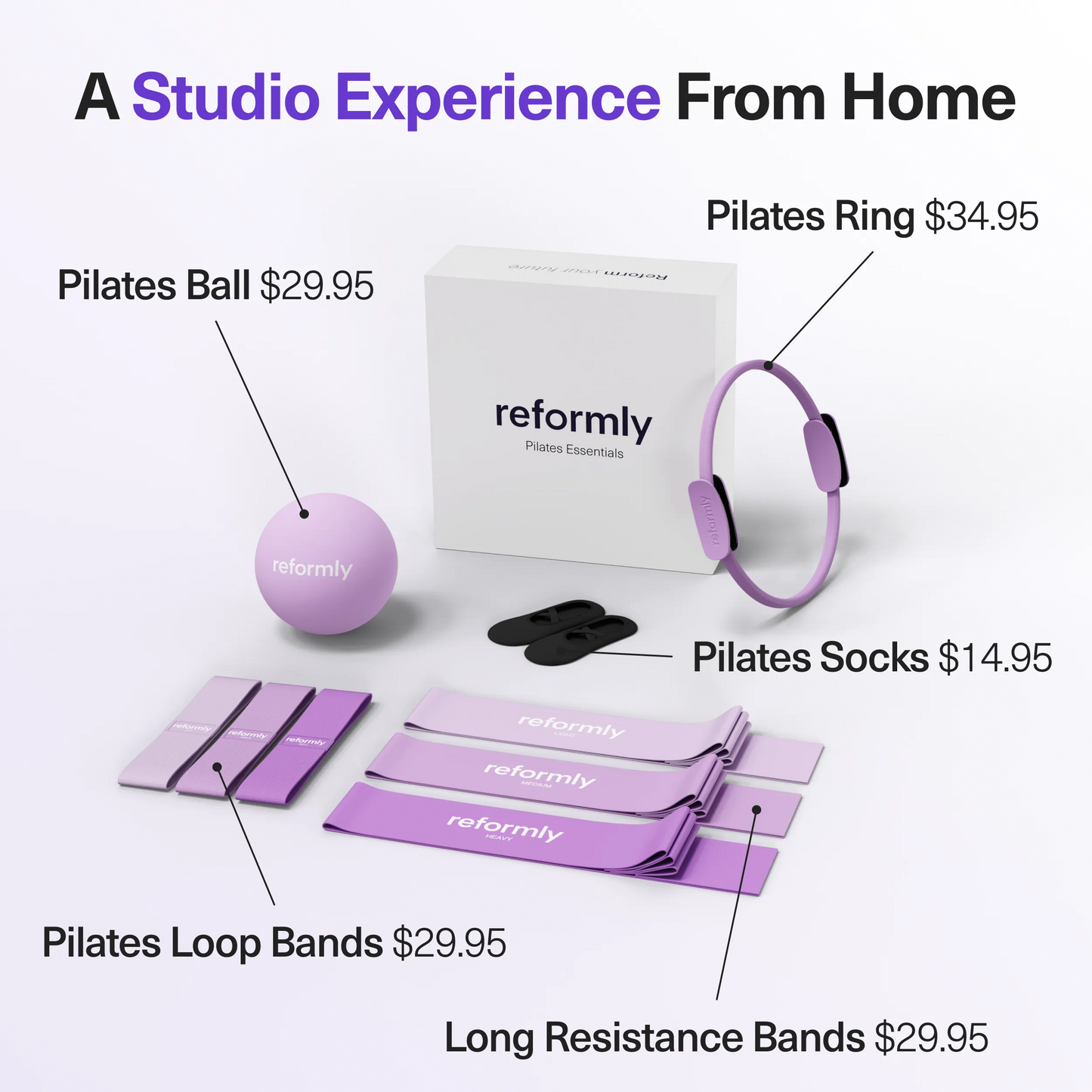 Pilates Essentials Kit + 28-Day Pilates Challenge