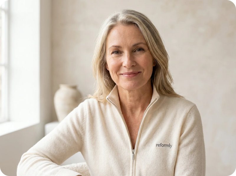 LED BY A PERIMENOPAUSE COACH WHO ACTUALLY UNDERSTANDS YOUR BODY